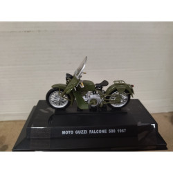 MOTO GUZZI FALCONE 500 1967 CARABINIERI MOTO/BIKE 1:24 DeAGOSTINI BOX NO ORIGINAL
