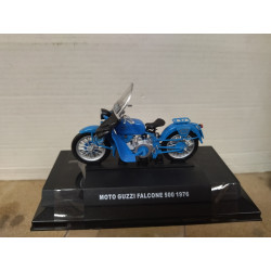 MOTO GUZZI FALCONE 500 1976 CARABINIERI MOTO/BIKE 1:24 DeAGOSTINI BOX NO ORIGINAL