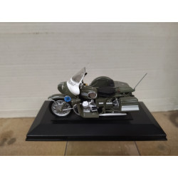 MOTO GUZZI V7 SIDECAR 1971 POLIZIA 1:24 DeAGOSTINI BOX NO ORIGINAL