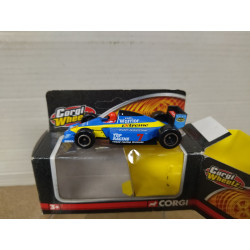 FORMULA F1 WARRIOR BLUE apx 1:64 CORGI WHEELZ