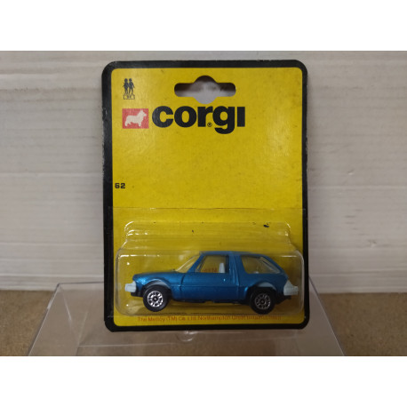 AMC PACER BLUE apx 1:64 CORGI JUNIORS 62 BOX