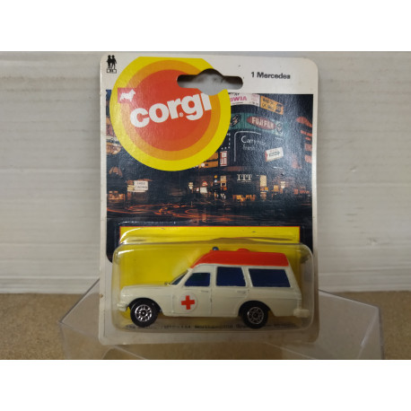 MERCEDES-BENZ W115 220 D AMBULANCE apx 1:64 CORGI JUNIORS 1 BOX