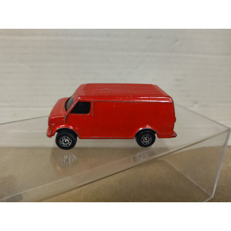 CHEVROLET US VAN RED apx 1:64 CORGI JUNIORS NO BOX