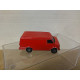 CHEVROLET US VAN RED apx 1:64 CORGI JUNIORS NO BOX