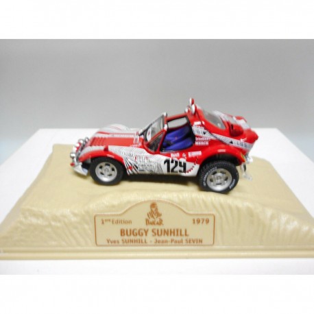BUGGY SUNHILL DAKAR 1979 n129 SUNHILL HACHETTE NOREV 1/43 XXX000