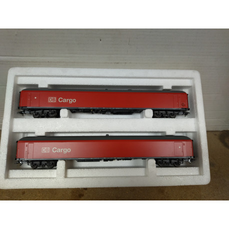 SET X 2 VAGONES INFO-WAGEN DB 1:87 H0 MARKLIN 42902