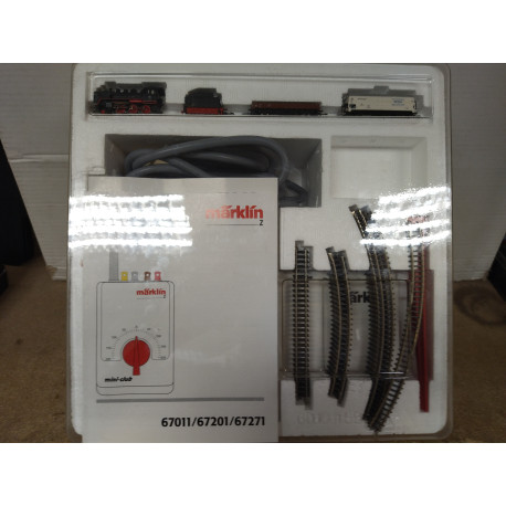 SET LOCOMOTORA + VIAS + CONTROL MARKLIN 81560 SCALA Z