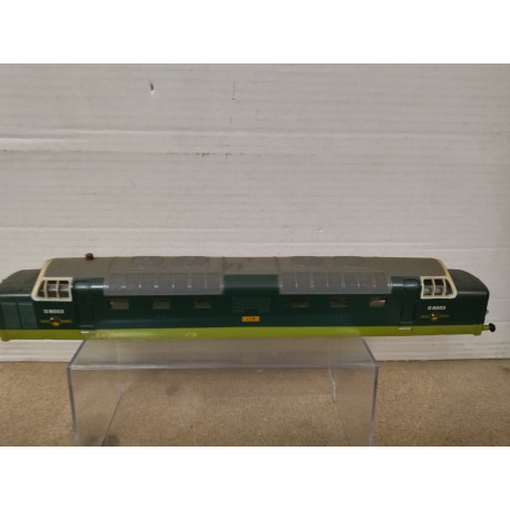 CARCASA LOCOMOTORA CLASS 55 DELTIC TRANSFORMACION ARTESANAL 1:87 H0 NO BOX