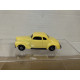 PLYMOUTH COUPE 1941 YELLOW 1:64 MATCHBOX NO BOX