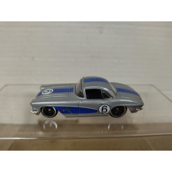 CHEVROLET CORVETTE C1 1962 1/5 VINTAGE CARRERA 1:64 HOT WHEELS NO BOX