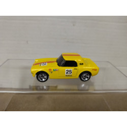 HONDA S800 RACING YELLOW 1:64 HOT WHEELS NO BOX