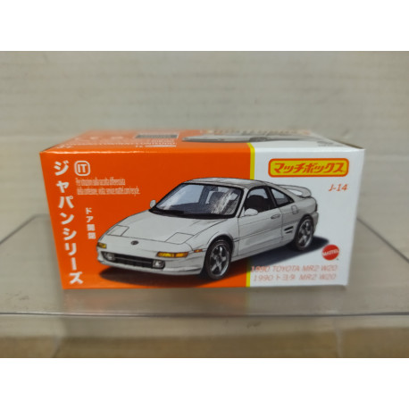 TOYOTA MR-2 1990 W20 JAPAN OPENING PARTS 1:64 MATCHBOX BOX