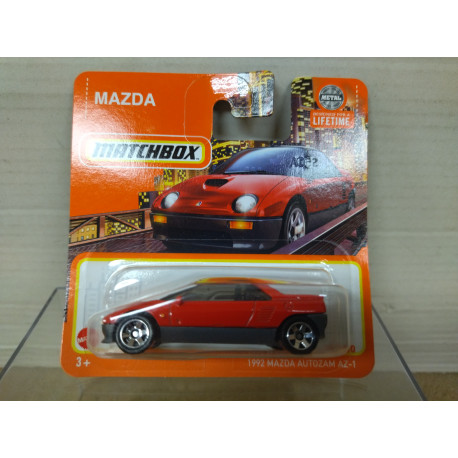 MAZDA AUTOZAM AZ-1 1992 RED 1:64 MATCHBOX