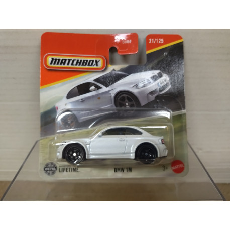 BMW 1M WHITE 21/125 1:64 MATCHBOX