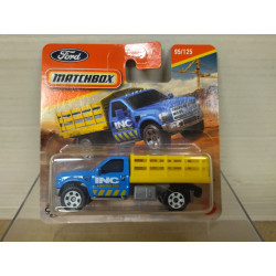 FORD F-350 STAKE BED TRUCK INC 1:64 MATCHBOX