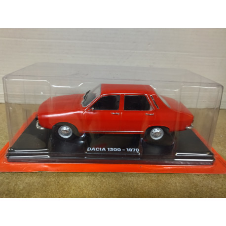 DACIA 1300 1970 RED (RENAULT 12 ) 1:24 HACHETTE IXO
