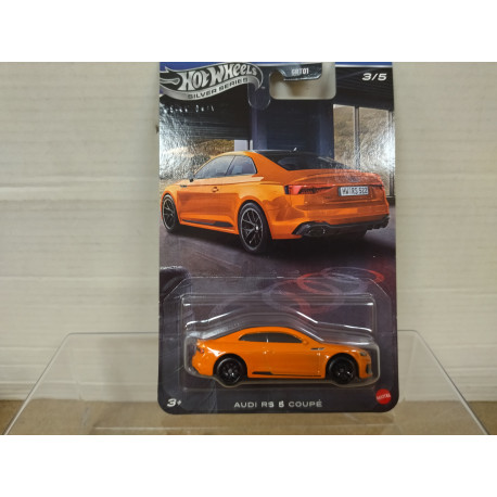 AUDI RS 5 COUPE ORANGE 3/5 AUDI SERIES 1:64 HOT WHEELS