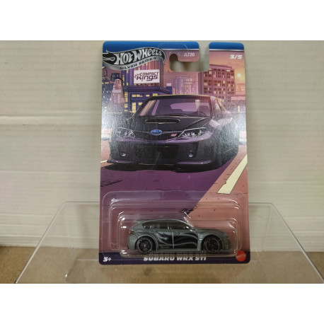 SUBARU WRX STi 3/5 COMPACT KINGS 1:64 HOT WHEELS