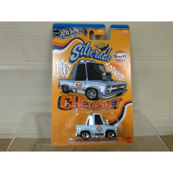 CHEVROLET SILVERADO 1983 TOONED 3/5 GULF SERIES 1:64 HOT WHEELS
