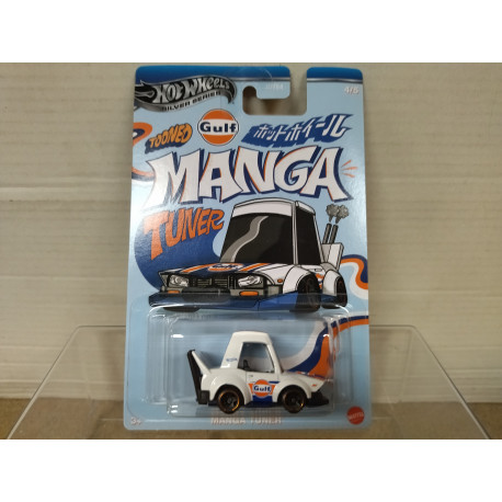 MANGA TUNER TOONED 4/5 GULF SERIES 1:64 HOT WHEELS
