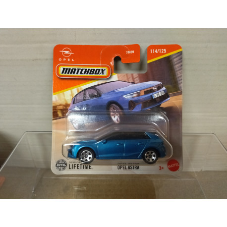 OPEL ASTRA BLUE 1:64 MATCHBOX