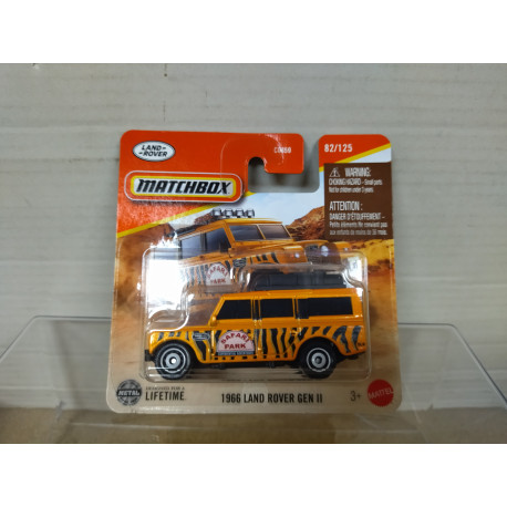 LAND ROVER 109 1966 GEN II SAFARI PARK 1:64 MATCHBOX