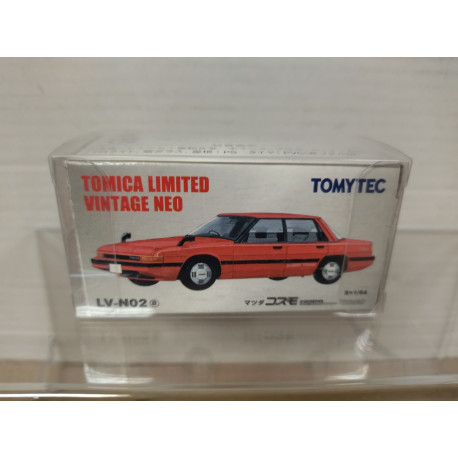 MAZDA COSMO RED 1:64 TOMICA LIMITED VINTAGE NEO LV-N02a