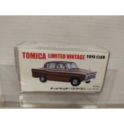 TOYOPET CROWN RED 1:64 TOMICA LIMITED VINTAGE TOYS CLUB