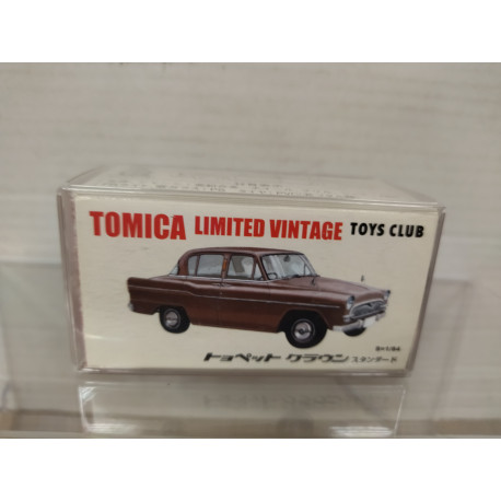 TOYOPET CROWN RED 1:64 TOMICA LIMITED VINTAGE TOYS CLUB