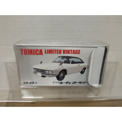 MAZDA LUCE ROTARY COUPE WHITE/BLACK 1:64 TOMICA LIMITED VINTAGE LV-22a