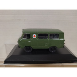 UAZ-452 1958 AMBULANCE 1:43 DeAGOSTINI IXO BOX NO ORIGINAL