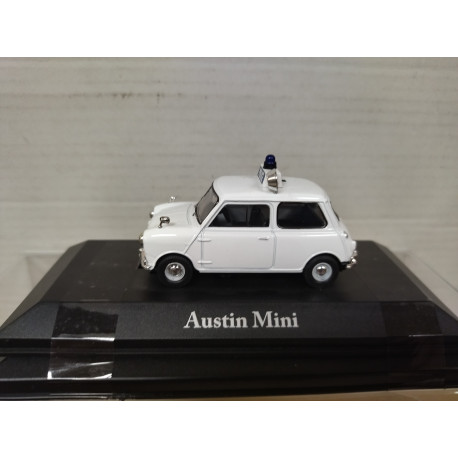 AUSTIN MINI ROYAL ULSTER POLICE UK 1:43 ATLAS IXO DEFECT/BOX NO ORIGINAL