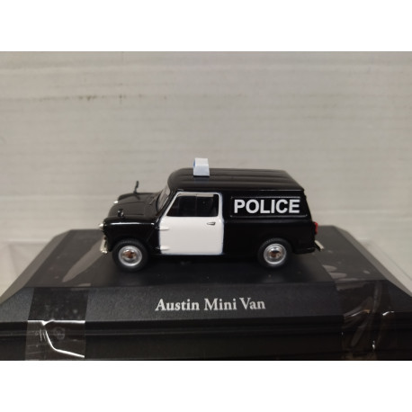 AUSTIN MINI VAN 1966 WEST YORKSHIRE POLICE UK 1:43 ATLAS IXO BOX NO ORIGINAL