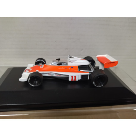 MCLAREN M23 1976 FORMULA F1 JAMES HUNT 1:43 RBA IXO CAJA NO ORIGINAL