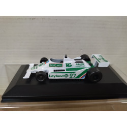 WILLIAMS FW07B 1980 FORD FORMULA F1 ALAN JONES 1:43 RBA IXO BOX NO ORIGINAL