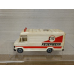 MERCEDES-BENZ T2 L809D FEUERWEHR 112 1:55 SIKU 2980 NO BOX