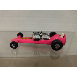 SLINGSHOT DRAGSTER PINK SUPERFAST 64 1:68/ apx 1:64 MATCHBOX NO BOX