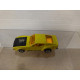 FORD MUSTANG BOSS YELLOW/BLACK SUPERFAST 44 1:65/apx 1:64 MATCHBOX NO BOX