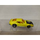 FORD MUSTANG BOSS YELLOW/BLACK SUPERFAST 44 1:65/apx 1:64 MATCHBOX NO BOX
