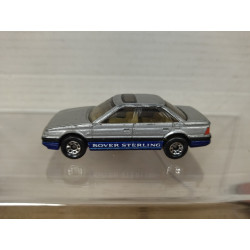 ROVER STERLING 1987 SILVER BLUE MB02 1:60/ apx 1:64 MATCHBOX NO BOX