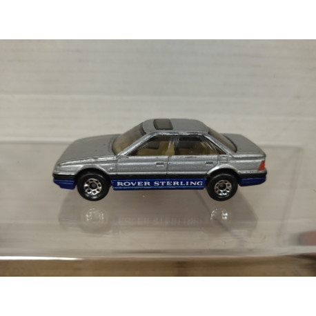 ROVER STERLING 1987 SILVER BLUE MB02 1:60/ apx 1:64 MATCHBOX NO BOX