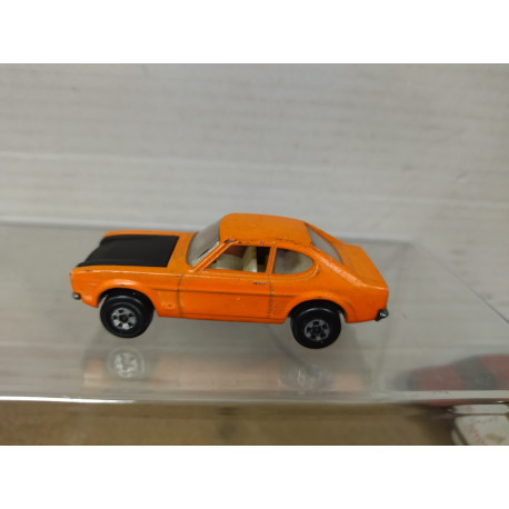 FORD CAPRI MKI ORANGE/BLACK SUPERFAST 54 1:59/apx 1:64 MATCHBOX NO BOX
