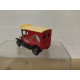FORD MODEL T VAN H.M.V. RED apx 1:76/7cm Long LLEDO DAYS GONE NO BOX