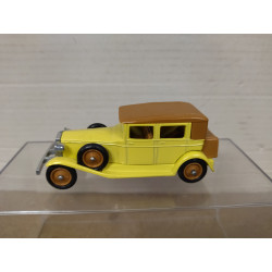 ROLLS ROYCE PHANTOM II 1931 YELLOW apx 1:76/7cm Long LLEDO DAYS GONE NO BOX