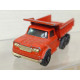 DODGE DUMPER TRUCK RED LESNEY 48 1:85/apx 1:64 MATCHBOX NO BOX