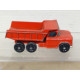 DODGE DUMPER TRUCK RED LESNEY 48 1:85/apx 1:64 MATCHBOX NO BOX
