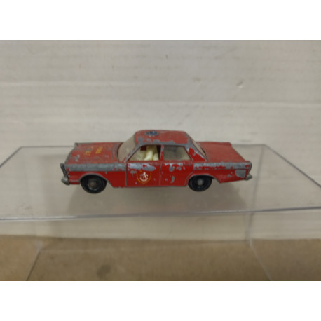 FORD GALAXIE FIRE CHIEF LESNEY 55/59 (1) 1:73/apx 1:64 MATCHBOX NO BOX