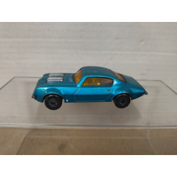 PONTIAC FIREBIRD BLUE SUPERFAST n4 1:67/apx 1:64 MATCHBOX NO BOX