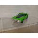 PLYMOUTH GTX 1971 GREEN 1:64 HOT WHEELS NO BOX