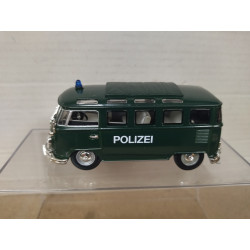 VOLKSWAGEN T1 1962 MICROBUS POLIZEI POLICE 1:43 YATMING NO BOX